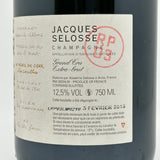NV Jacques Selosse Champagne Grand Cru Lieux-dits Extra Brut Le Mesnil-sur-Oger Les Carelles (RP03)